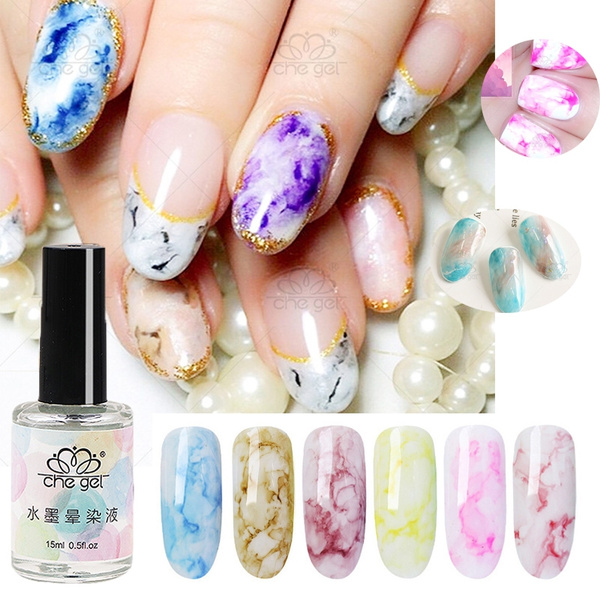 13 Easy, Dreamy Watercolor Nail Art Ideas