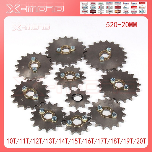 Details about   Front Sprocket 11T 12T 13T 14T 15T Fits KAWASAKI KDX200 1983 S2 