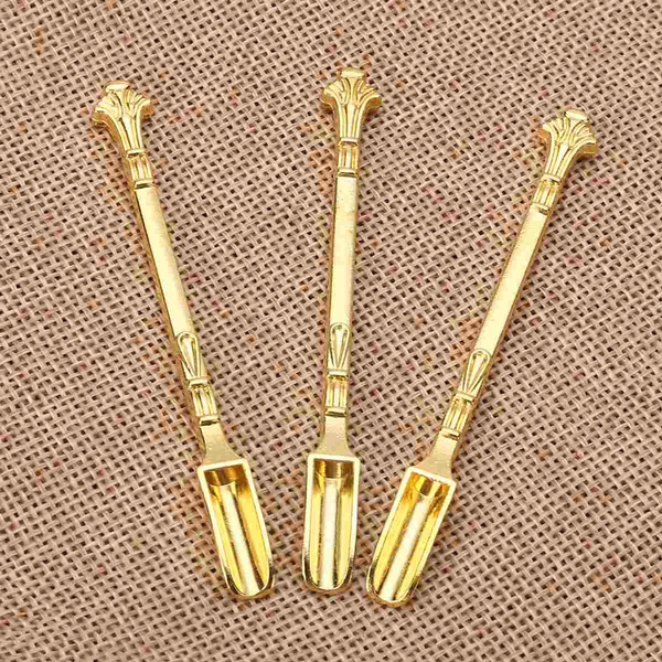 3 Pezzi Tubo Nasale Golden Trophy | Per Snuff | Accessorio Da Tavolo