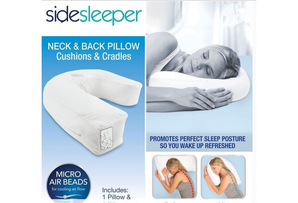 Good Side Sleeper Pro Pillow Side Sleep Buddy Pillow Waist Support Pillow