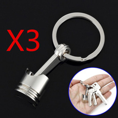 Steel, Stainless, Key Charms, Key Chain