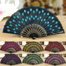 Summer, peacock, Office Products, flowerfan