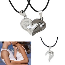 Steel, Heart, Love, Jewelry