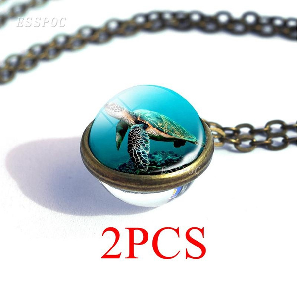 3D Turtle Art Photo Handmade Double 