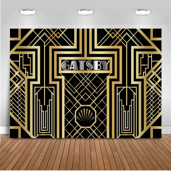 Mehofoto Great Gatsby Photography Backdrop 1920s Black And, 55% OFF