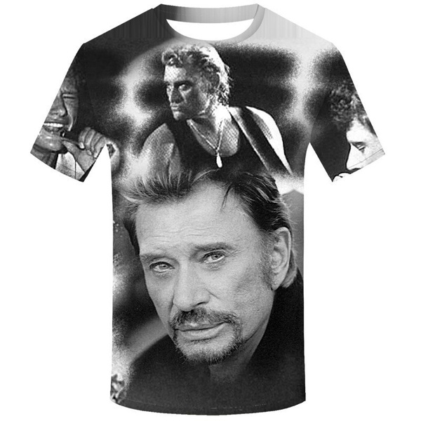 Johnny hallyday tee discount shirt