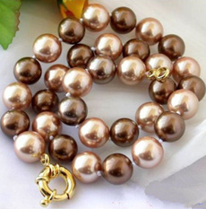 shells, Natural, Necklace, pearls