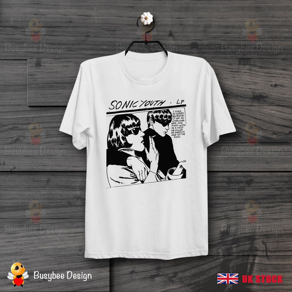 Mens Cool Sonic Youth Goo Cartoon 