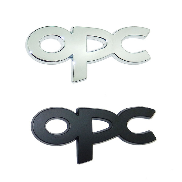 1pc x OPC Logo 3D Metal Car Badge Sticker Emblem Decal for for Opel OPC  Insignia Adam Agila Ampera Antara Astra Cascada Combo Corsa Meriva Mokka X Vectra  Zafira etc.