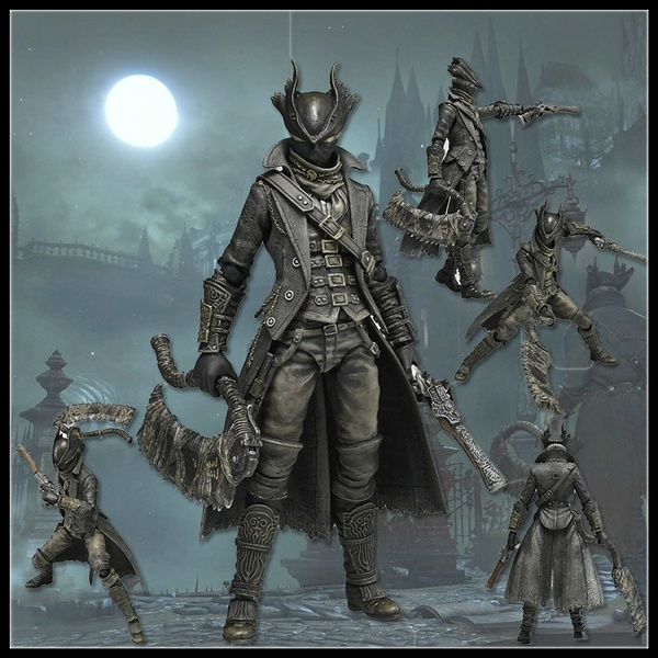 Figma 367 Bloodborne Hunter Action Figure Toy Gift 15cm New in Box Present