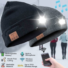 Cap, winter cap, Headset, Headphones