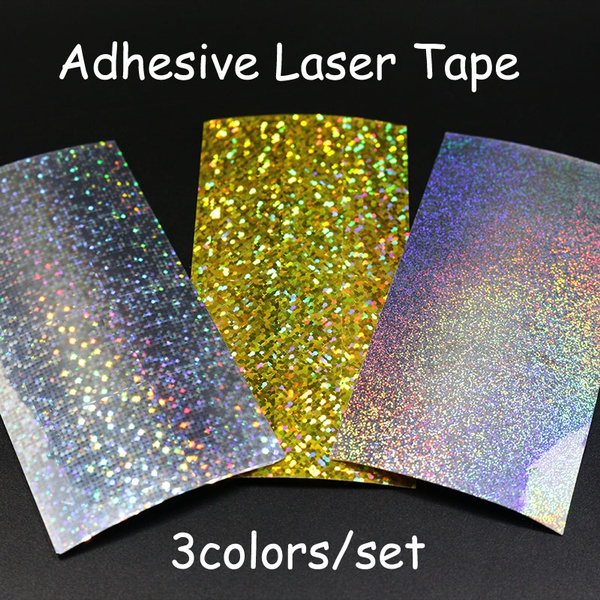 Holographic Adhesive Film Flash Tape Lure