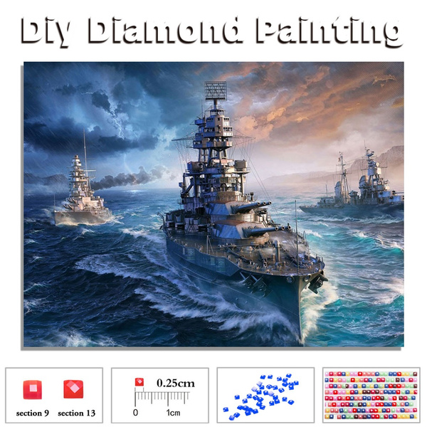 Star Wars 5D AB Drill Diamond Painting Embroidery Battleship Dark Warrior  Darth Vader Cross Stitch Rhinestone Children's Gifts