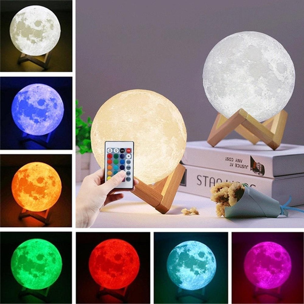Moon lamp Colorchanging with Remote Control