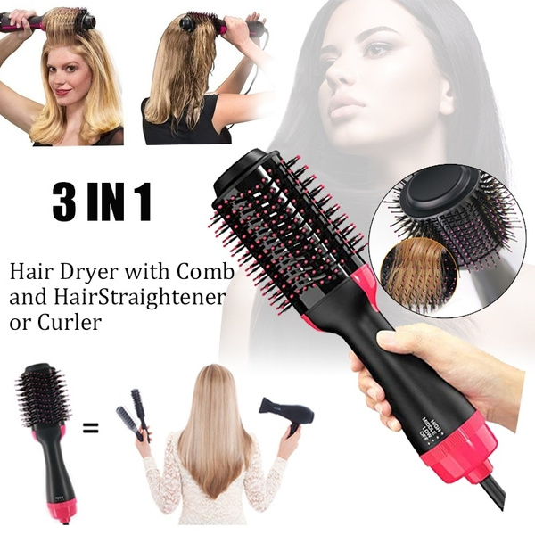 3 in 1 hair dryer and brush & volumizer