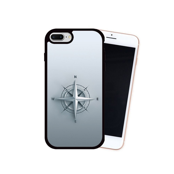 Simple compass wallpaper printed Cellphone Case For iPhone 7 8 7 Plus 8  Plus Back Cover For iPhone | Wish