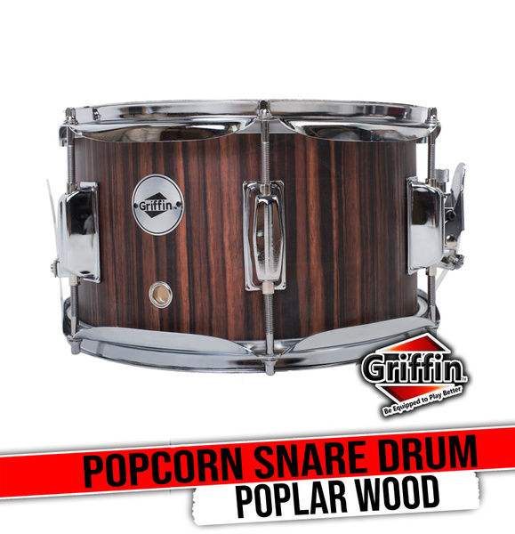 GRIFFIN Firecracker Snare Drum | Acoustic Popcorn 10