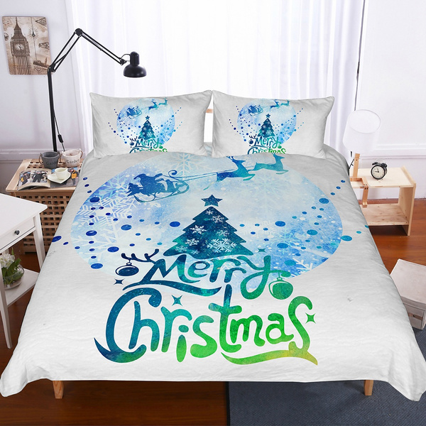 christmas queen quilt cover