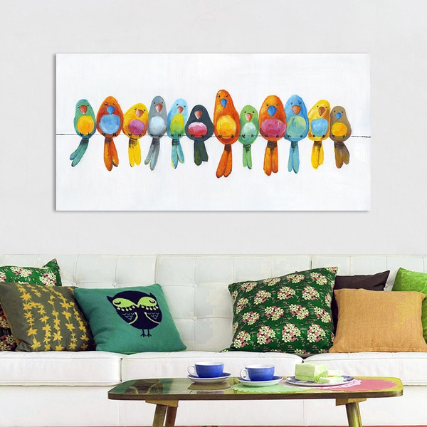 YEELART Wall Art Canvas Painting Animal Picture Posters Prints Home Decor Birds on Wire No Frame Dropshipping | Wish YEELART Wall Art Canvas Painting Animal Picture Posters Prints Home Decor Birds on Wire No Frame Dropshipping | Wish