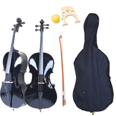 woodcello, cellopart, black, cello44size