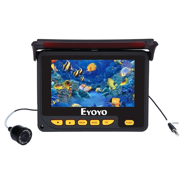EYOYO 4.3 inch LCD 20M Fish Finder Underwater Fishing Camera IR