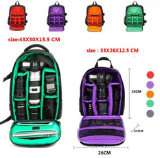 2019 Hot New Outdoor Photo Bags, Single Lens Digital Camera Bag, Waterproof, Anti-theft, Wear-resistant Shoulder Bag Backpack for Canon Sony Nikon DSLR SLR Digital Camera