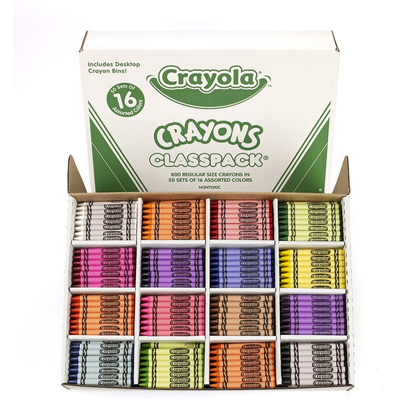 CRAYOLA CRAYONS CLASSPACKS 16 COLOR | Wish