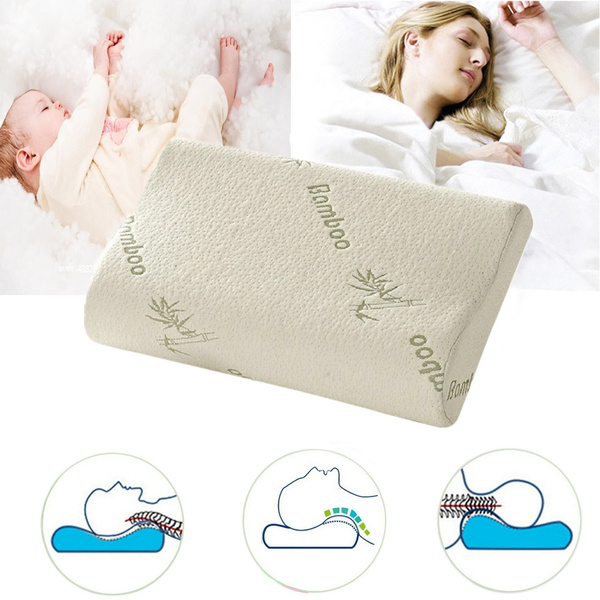 Sleeping Bamboo Memory Foam Orthopedic Pillow Pillows 