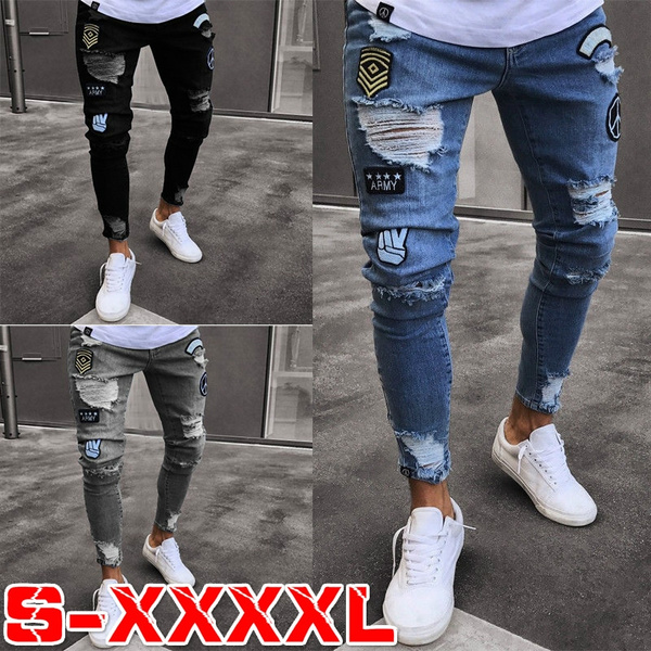 Skinny ankle jeans hot sale mens