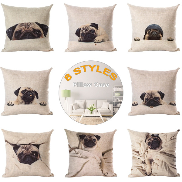 pug pillow case