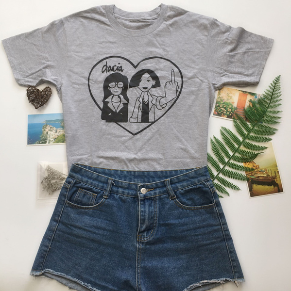 1pcs Sick Sad World Daria MTV Unisex 
