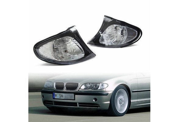 Turn Signal Lights Corner Light Pair L&R For BMW E46 3-SERIES
