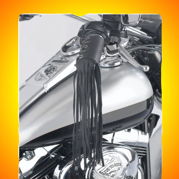 motorcycle handlebar fringe