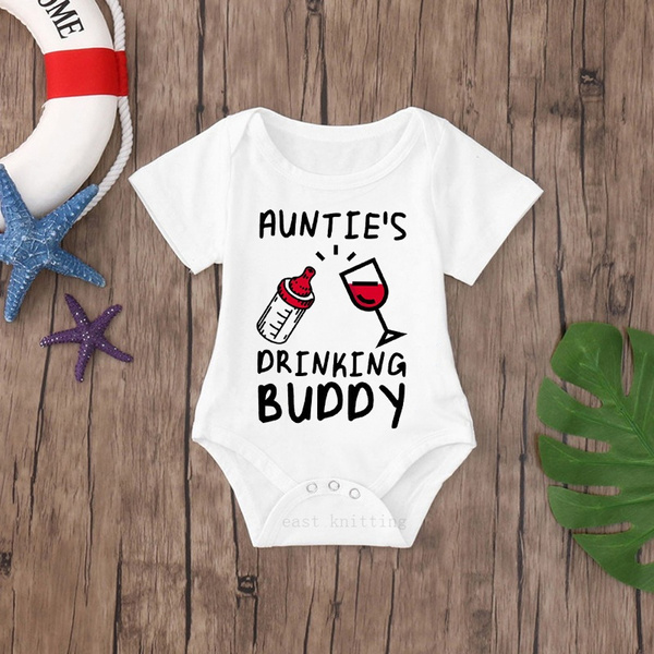 aunties drinking buddy onesie