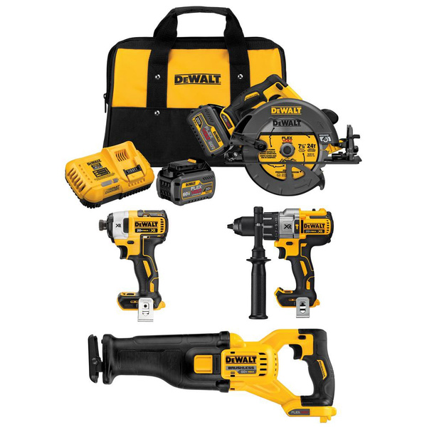 Refurbished DEWALT DCK499T2 20 Volt MAX Lithium Ion Cordless Combo