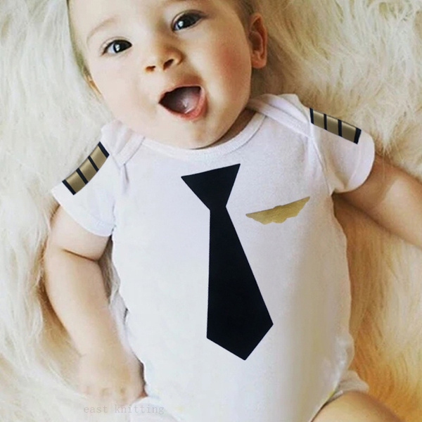 baby boy pilot outfit