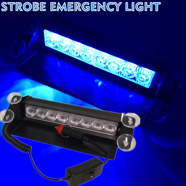 police strobe blue