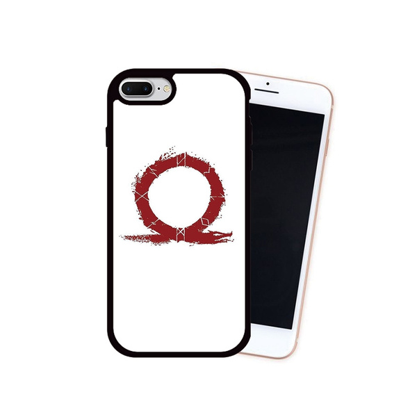 God Of War Omega Symbol Wallpaper Printed Cellphone Case For Iphone 7 8 7 Plus 8 Plus Back Cover For Iphone Wish