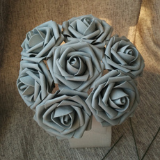 greytabledecor, greyrose, grayflower, Flowers