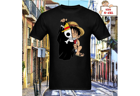 Whitebeard Pirates One Piece Monkey D.Luffy Roronoa Zoro Japanese Comics T  Shirt Vintage Fashion Large O-Neck TShirt Men's Tops - AliExpress
