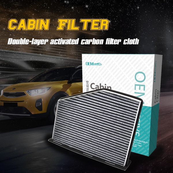 Xukey® Car Pollen Cabin Air Filter Includes Activated Carbon 1K0819644  1K1819653B For Audi A3 Q3 TT Roadster VW Golf Passat Jetta Beetle Tiguan  Touran Caddy CC
