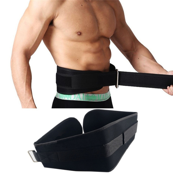 Strong Man Gym Belt Weight Lifting Fitness Brace Support Training