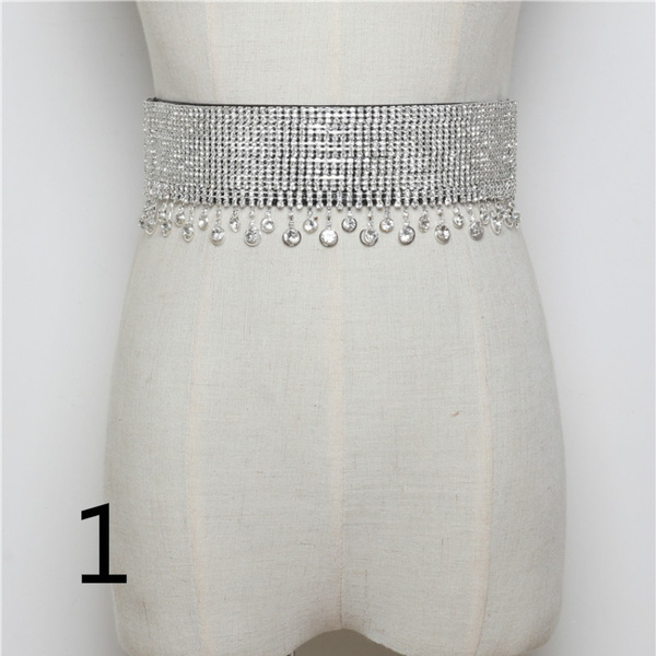 diamond corset belt