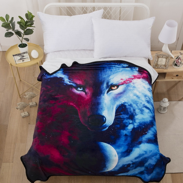 Wolf blanket 2024 full size