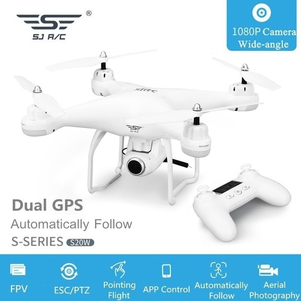 Professional Double GPS RC Drone With 5.0MP 1080P /2.0MP 720P FHD