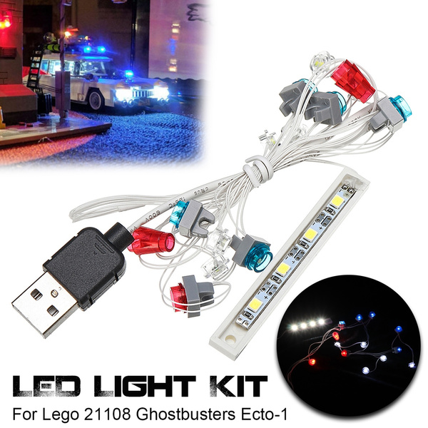 Light ing Kit for LEGO 21108 GhostBusters ECTO 1 LED LIGHT KIT ONLY