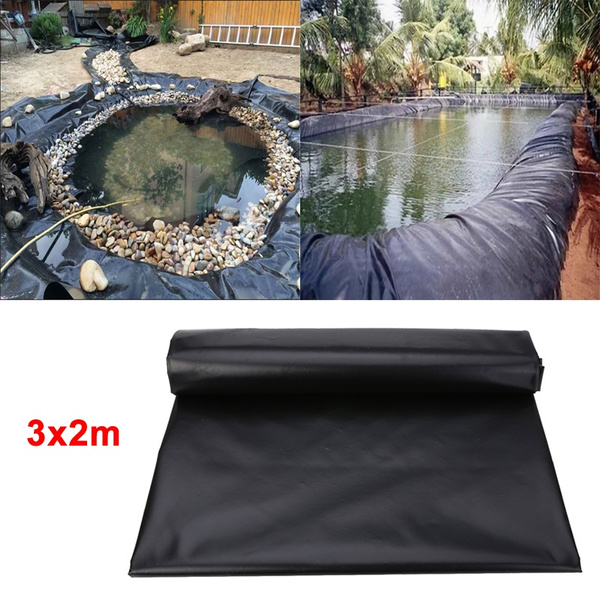 3X2m Fish Pond Liner Pools Garden HDPE Membrane Reinforced Guaranty Landscaping 