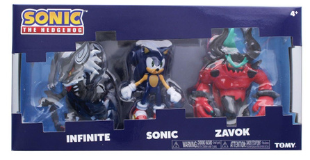 Sonic the Hedgehog 3-Inch Figure 3-Pack - Infinite/ Zavok/ Sonic