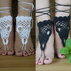 gypsyankle, Lace, crochet, Shoes