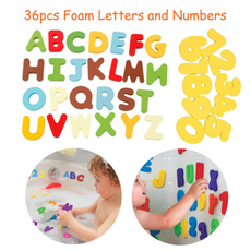 foamnumber, Toy, alphabet, Children